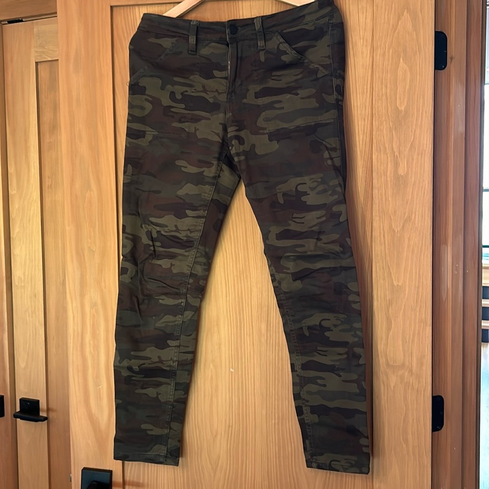 Super comfy slim fit designer camo jeans